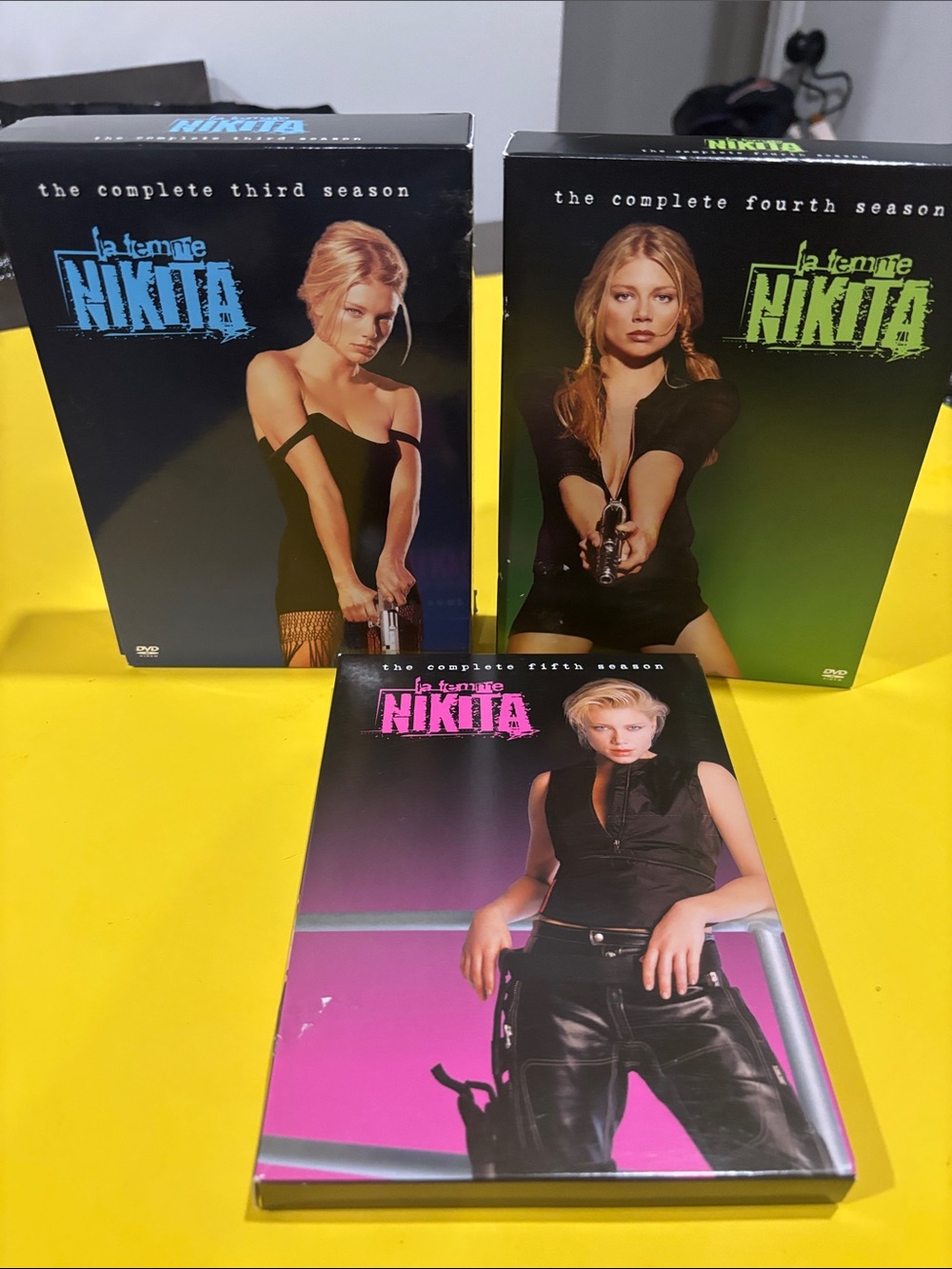 La Femme Nikita DVD’s Season 3-5